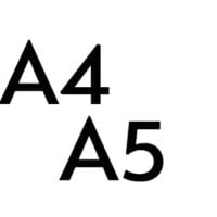 B8 A4 / A5